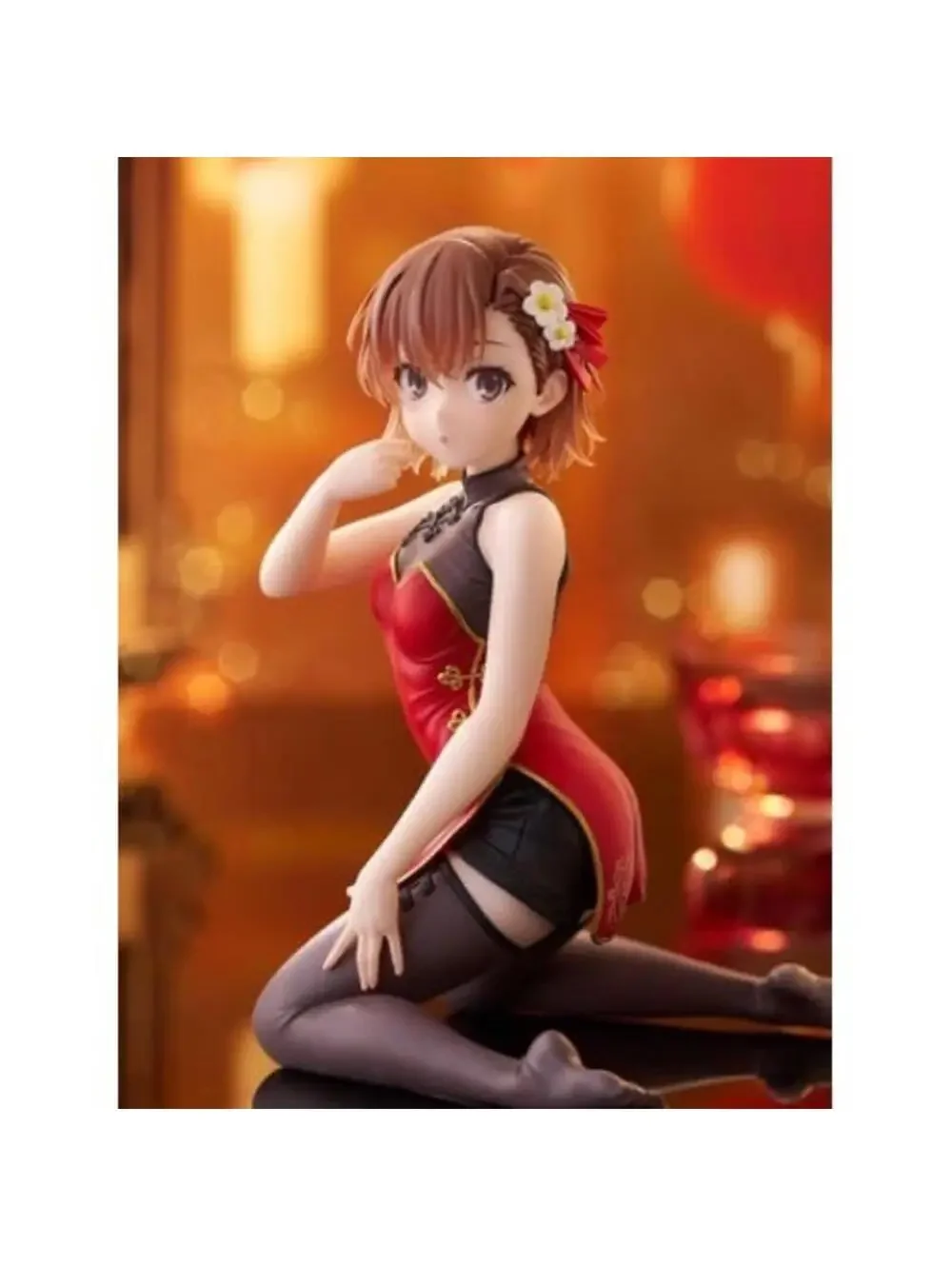 Kadokawa Mikoto Misaka China Dress Ver 1/7 Scale Figure Railgun T Red New